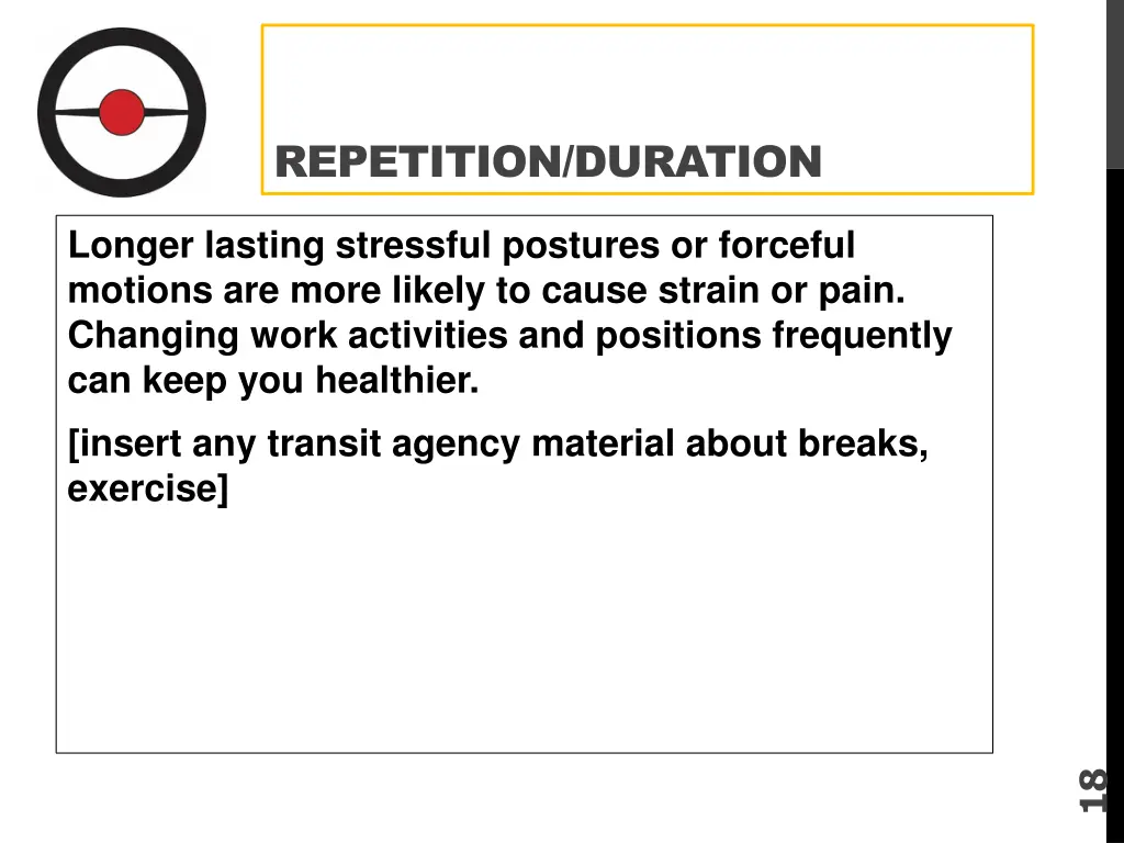 repetition duration