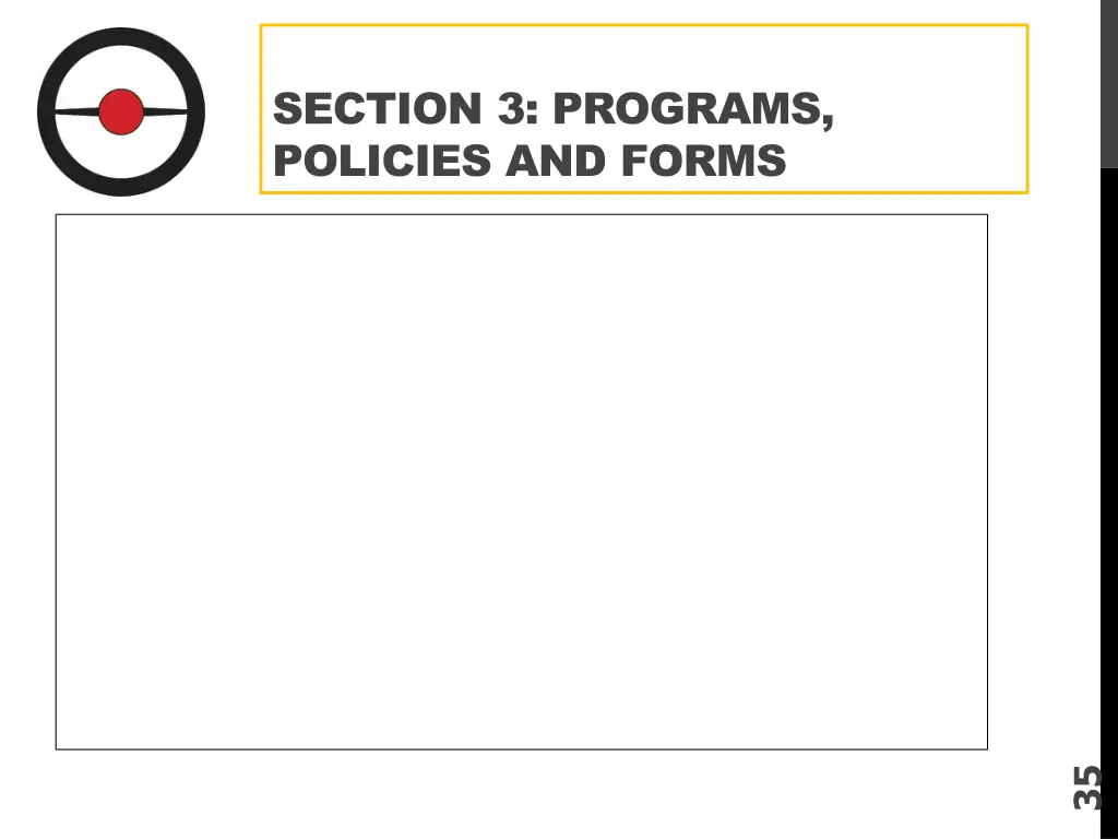 section 3 programs policies and forms