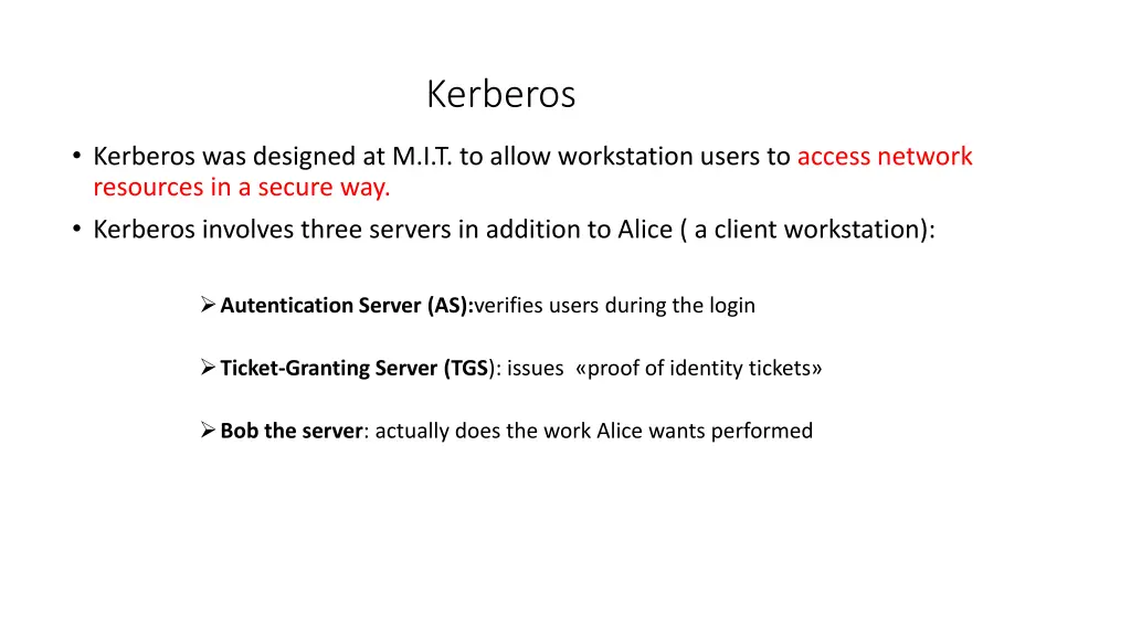 kerberos 1