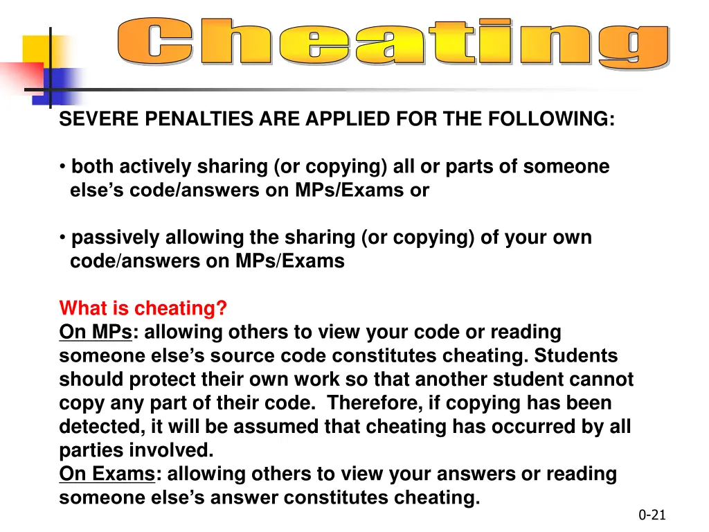 cheating