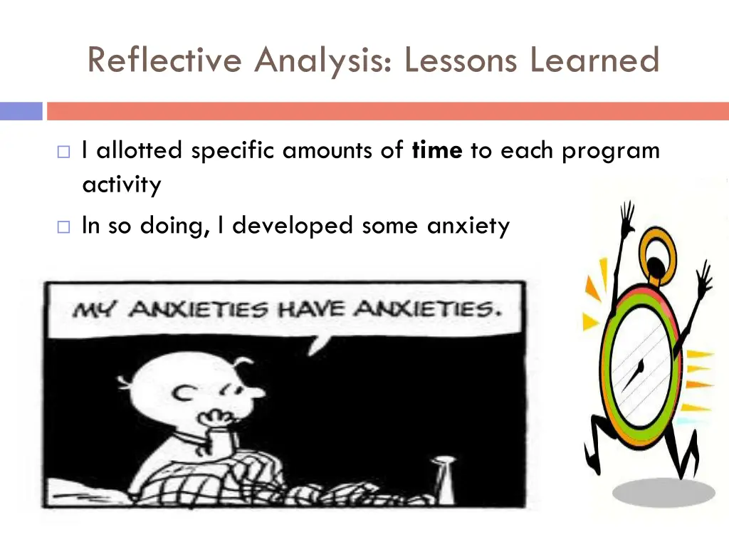 reflective analysis lessons learned