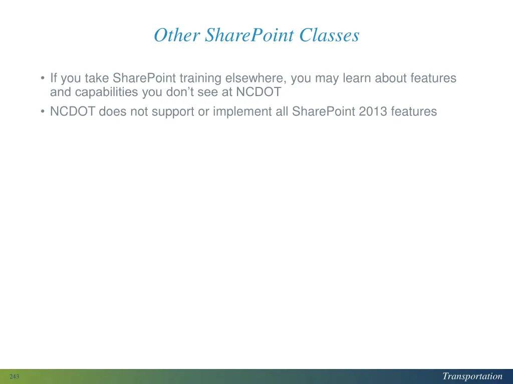 other sharepoint classes