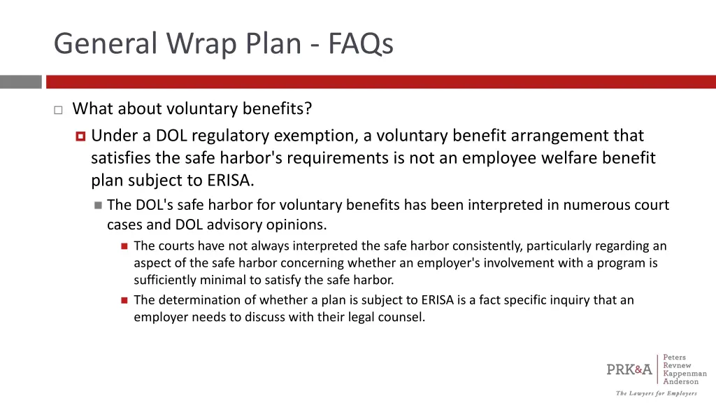 general wrap plan faqs 2