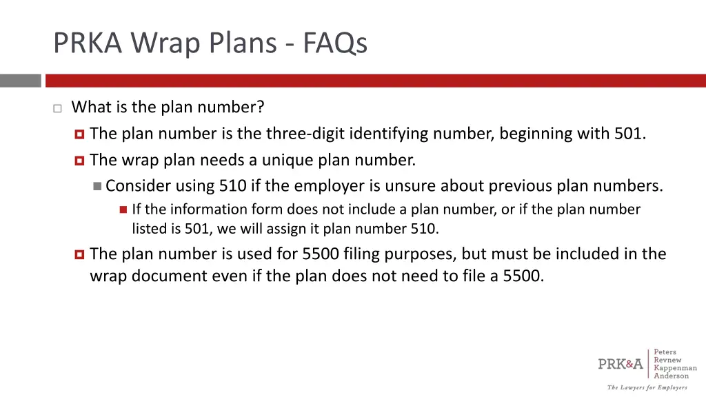 prka wrap plans faqs