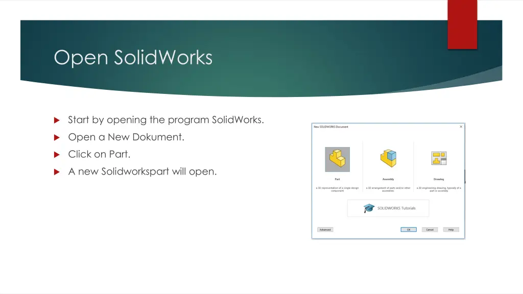 open solidworks