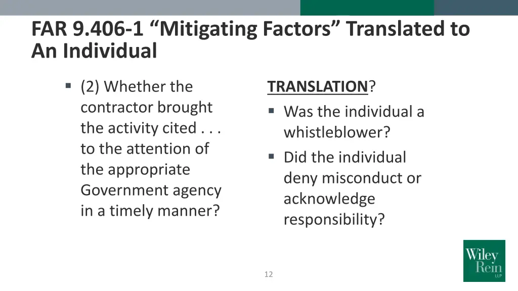 far 9 406 1 mitigating factors translated 1