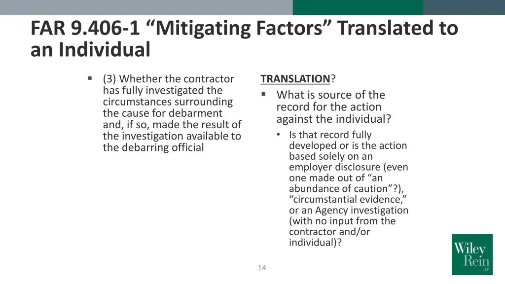 far 9 406 1 mitigating factors translated 2