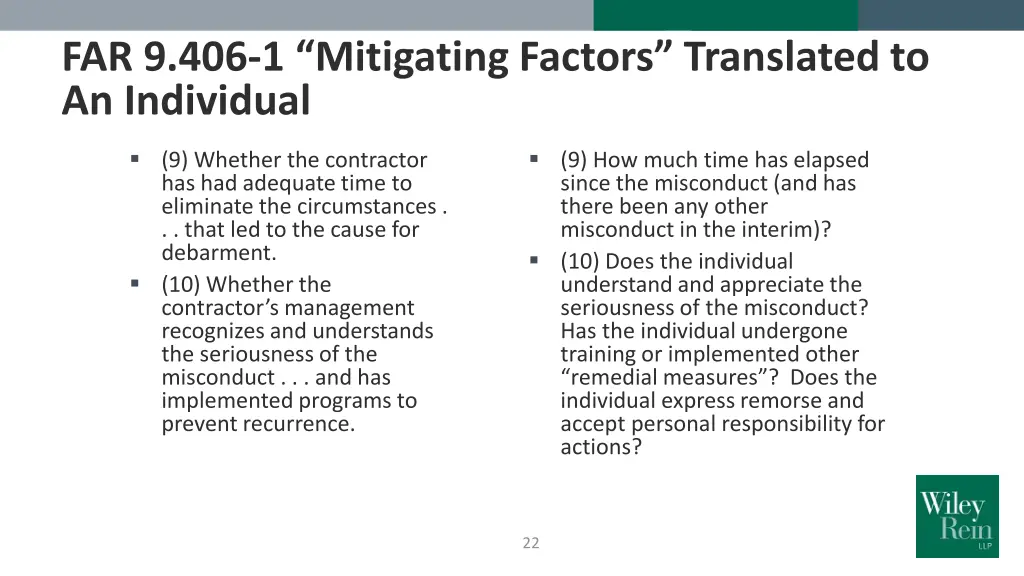 far 9 406 1 mitigating factors translated 6