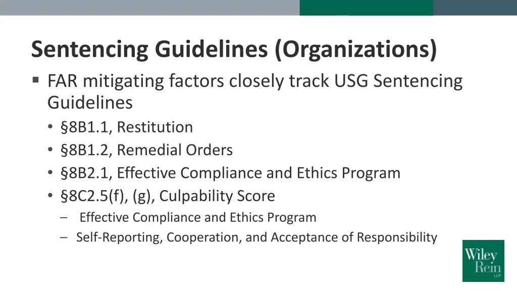 sentencing guidelines organizations