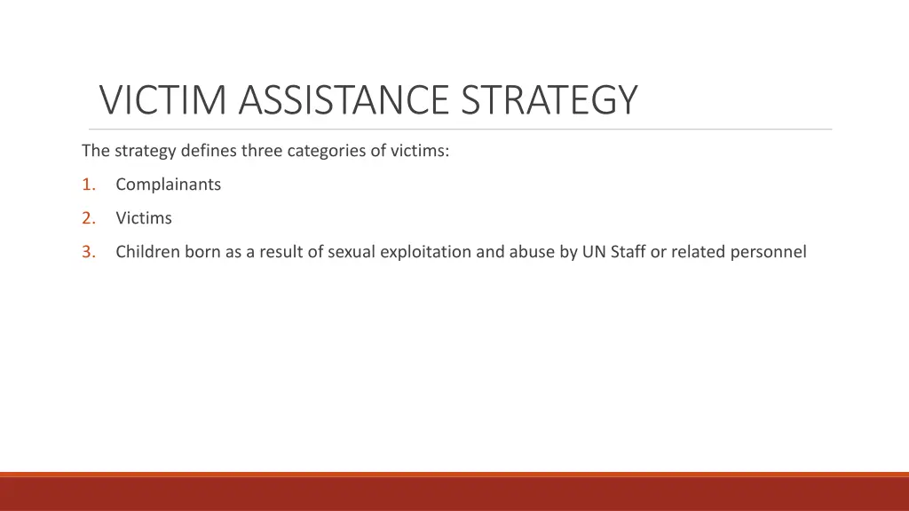 victim assistance strategy 1