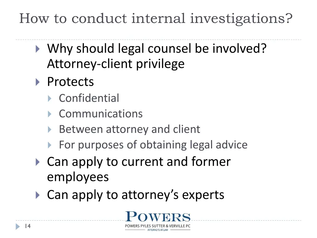 how to conduct internal investigations 4