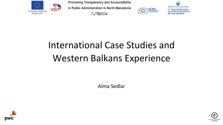 international case studies and western balkans