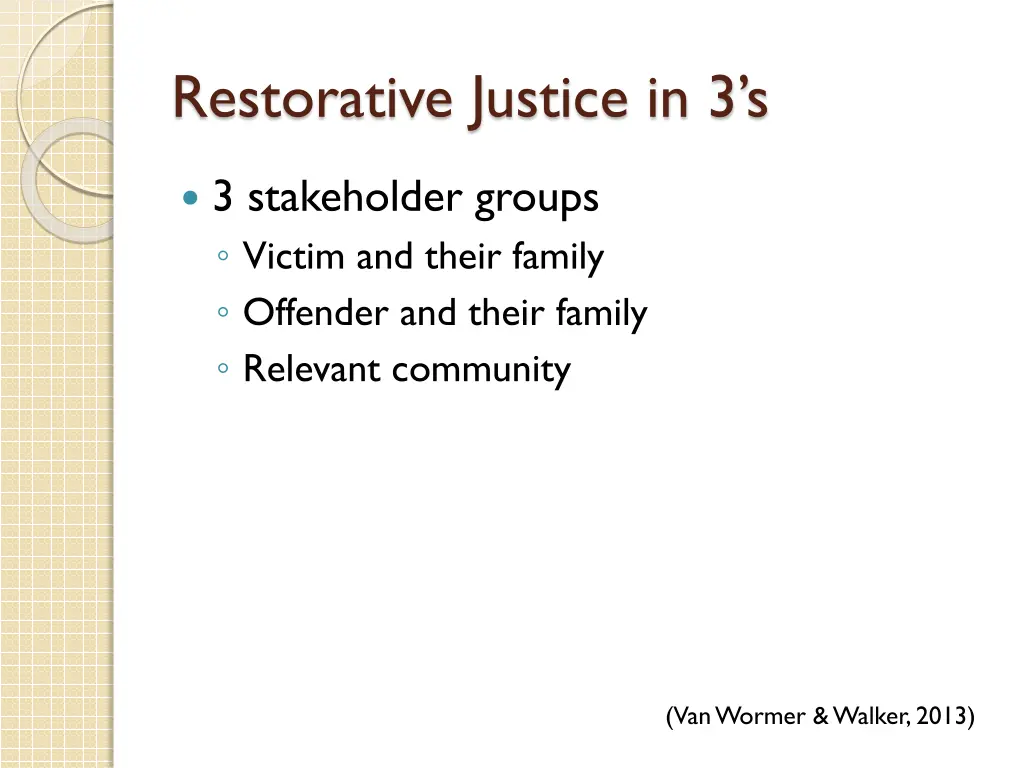 restorative justice in 3 s 4