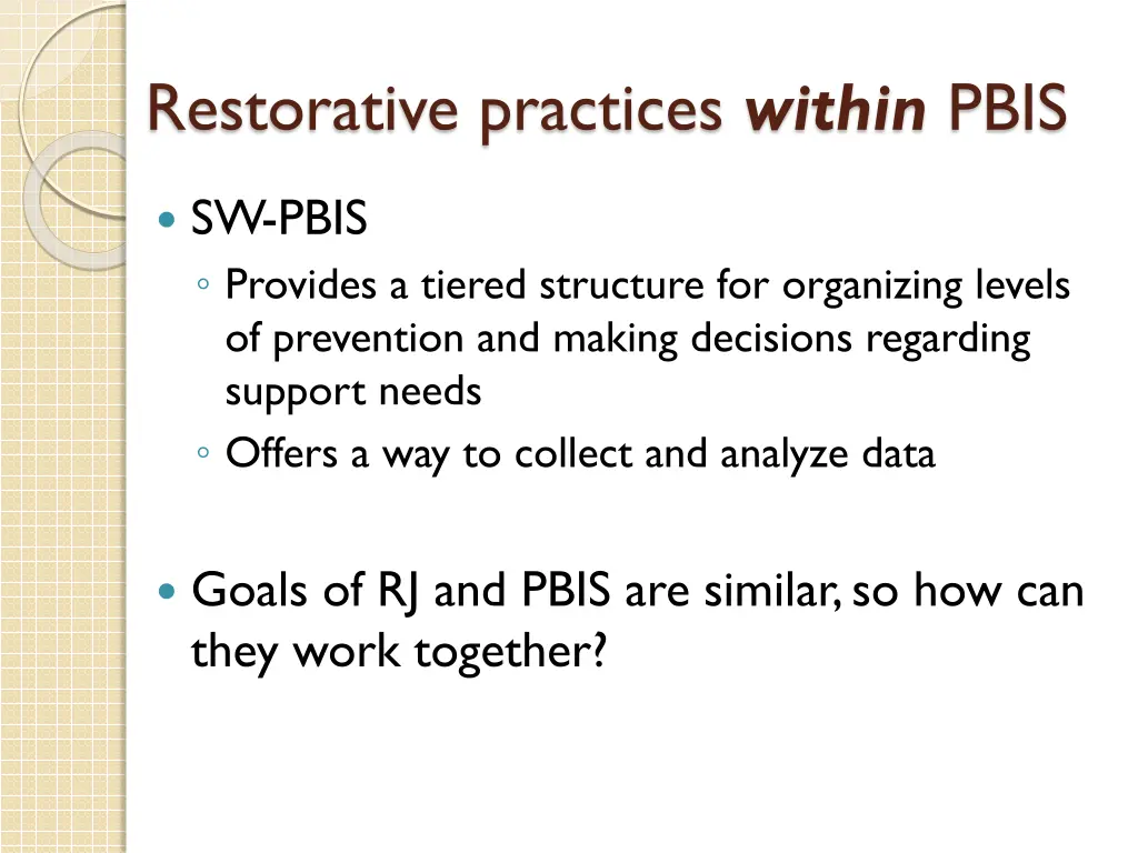 restorative practices within pbis