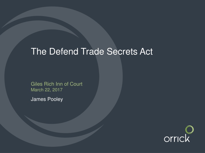 the defend trade secrets act