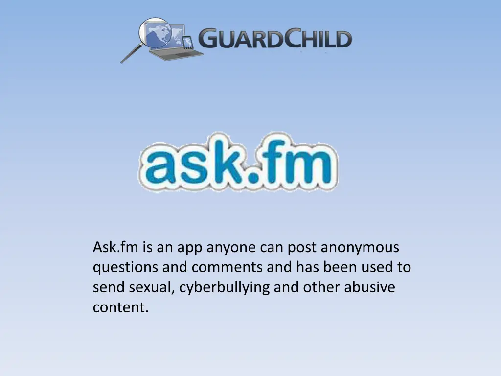 ask fm is an app anyone can post anonymous