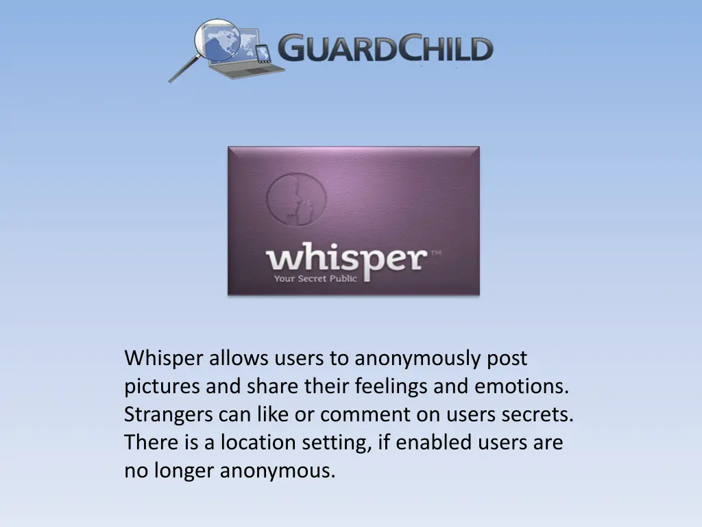 whisper allows users to anonymously post pictures