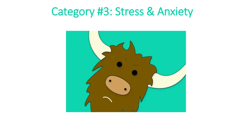 category 3 stress anxiety category 3 stress