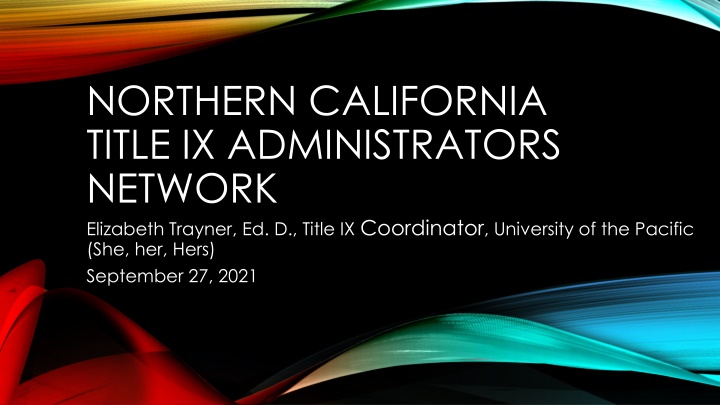 northern california title ix administrators