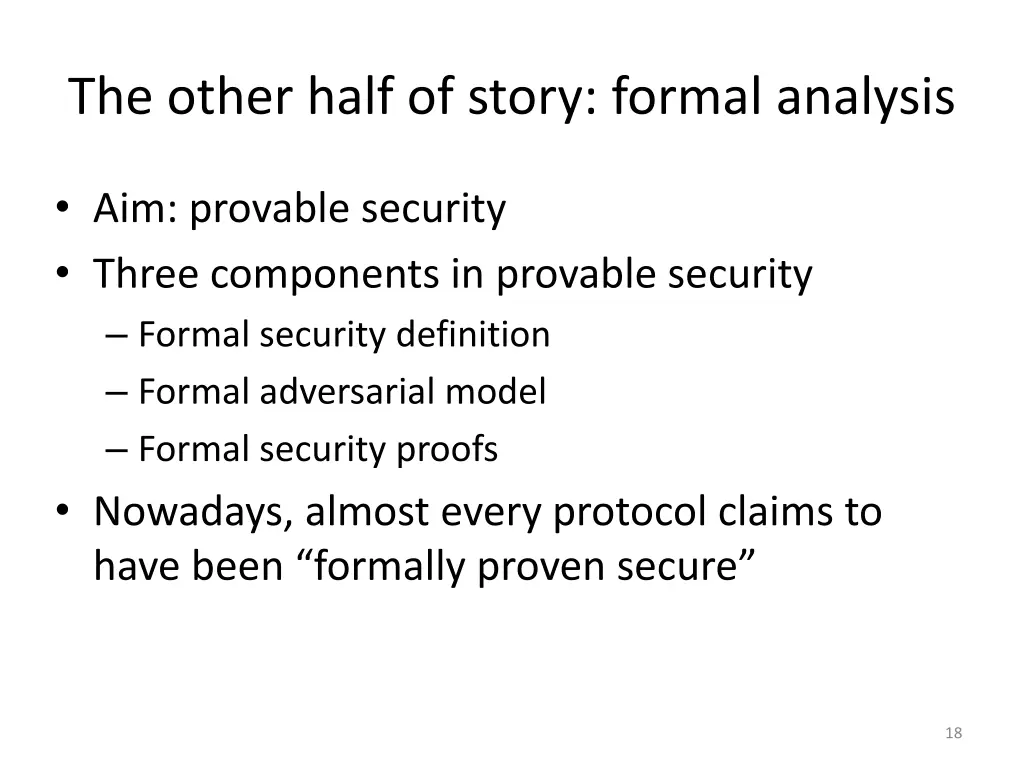 the other half of story formal analysis