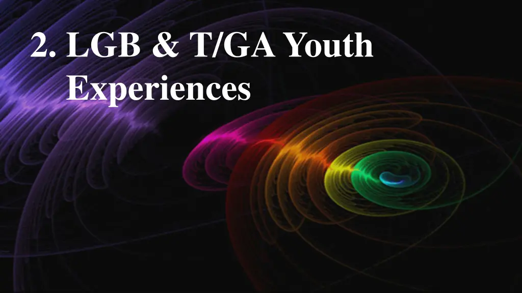 2 lgb t ga youth experiences