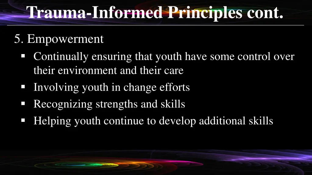 trauma informed principles cont 2