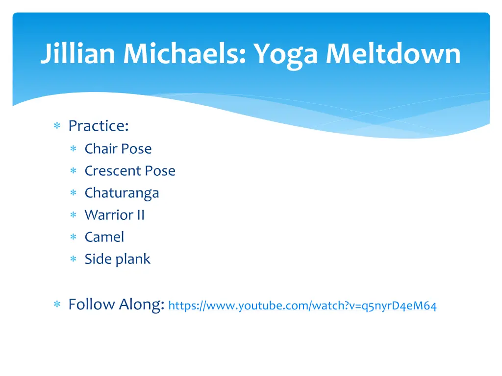 jillian michaels yoga meltdown