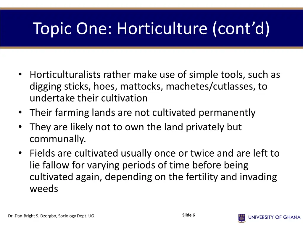 topic one horticulture cont d