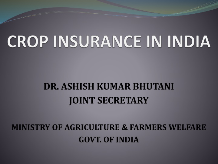 dr ashish kumar bhutani joint secretary