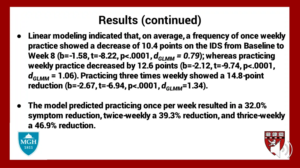 results continued 1