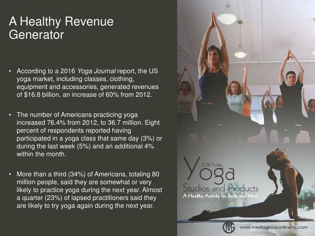 a healthy revenue generator