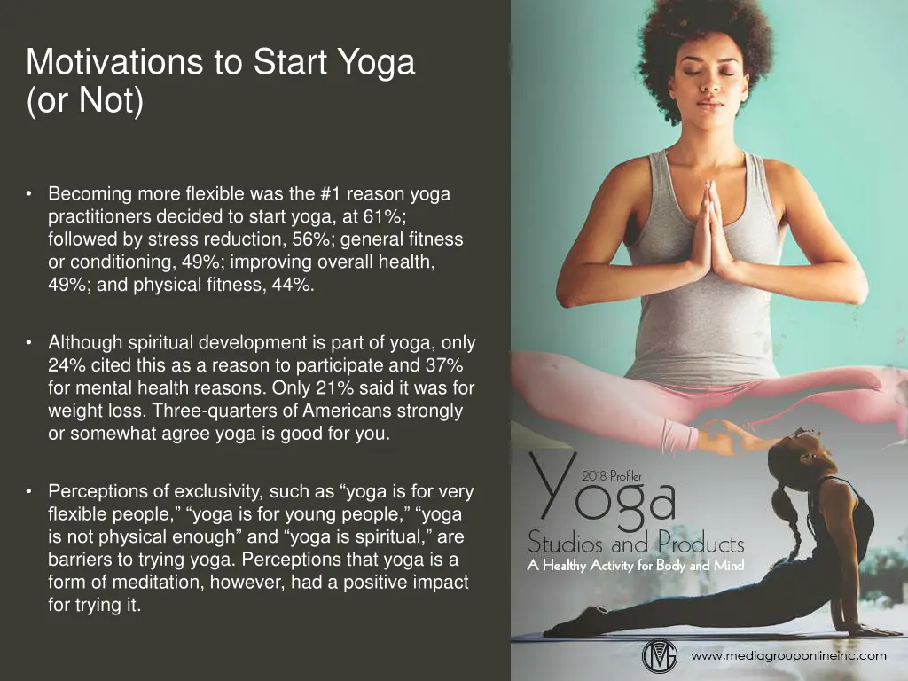 motivations to start yoga or not