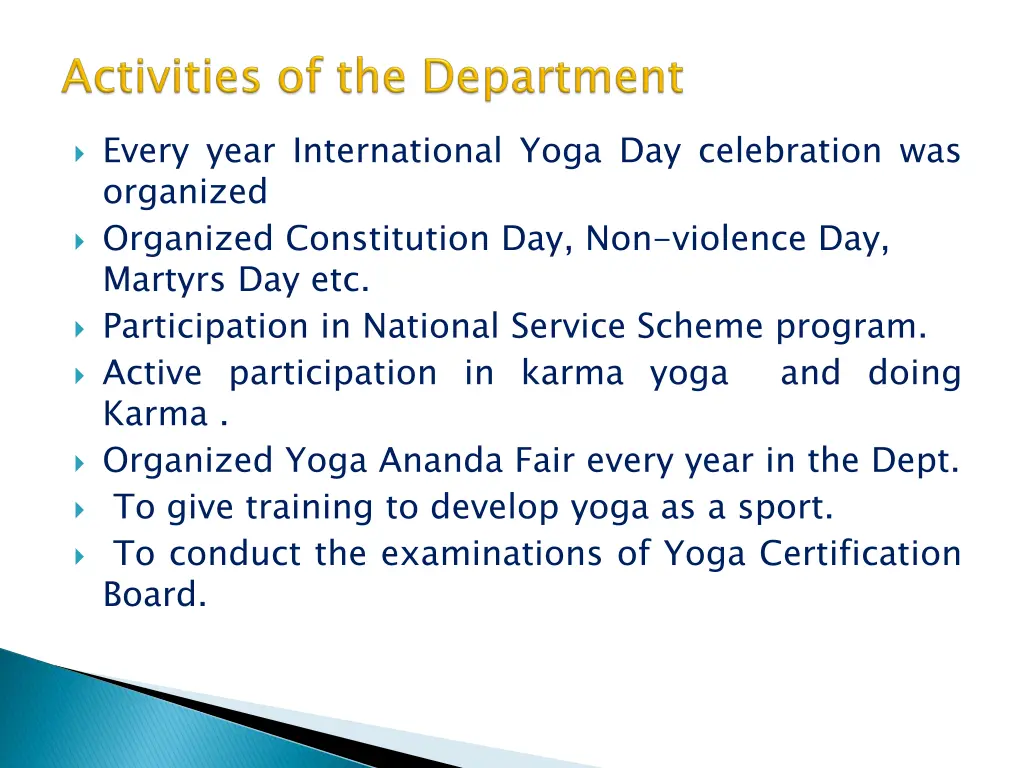 every year international yoga day celebration