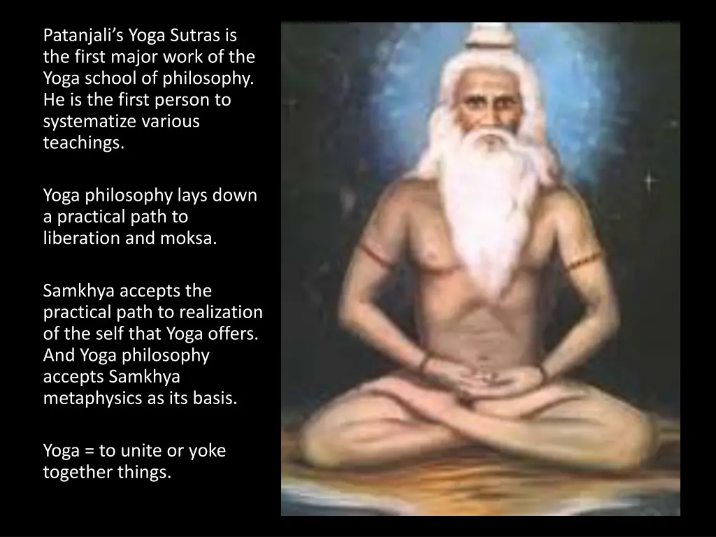 patanjali s yoga sutras is the first major work