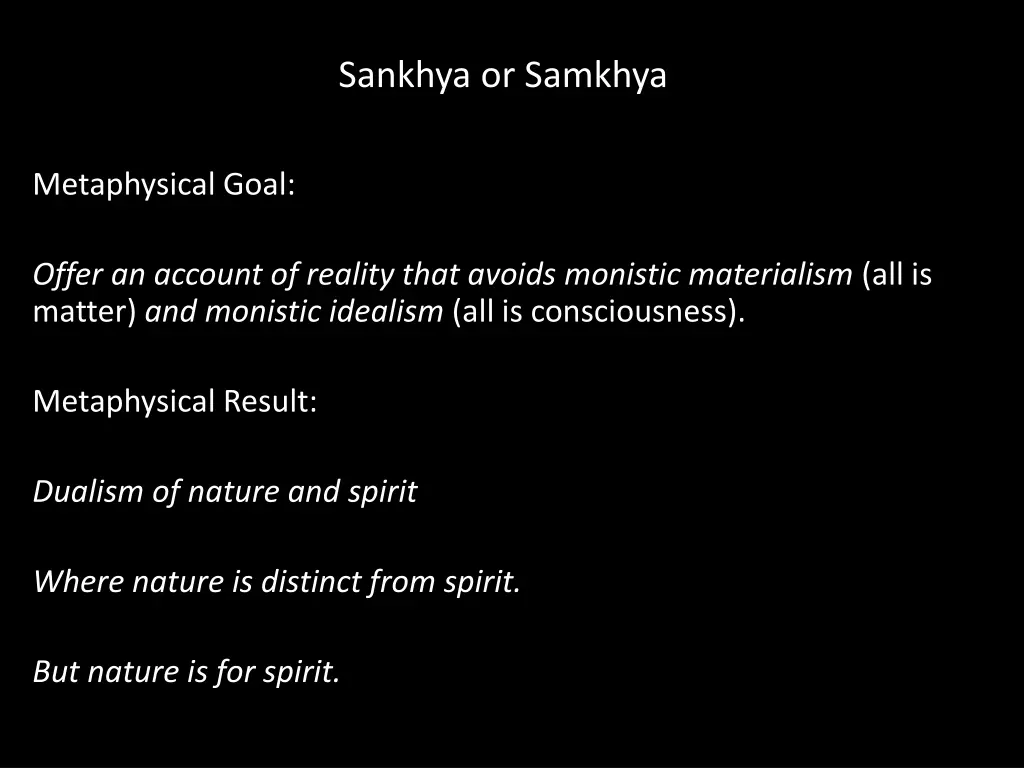 sankhya or samkhya 1