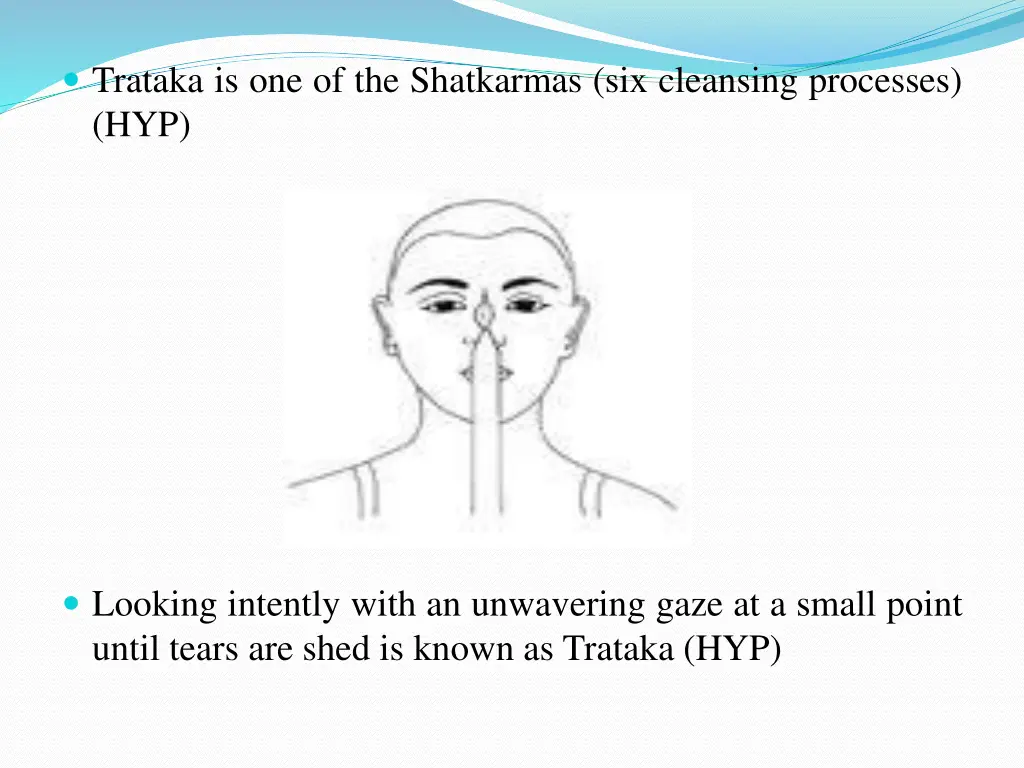 trataka is one of the shatkarmas six cleansing