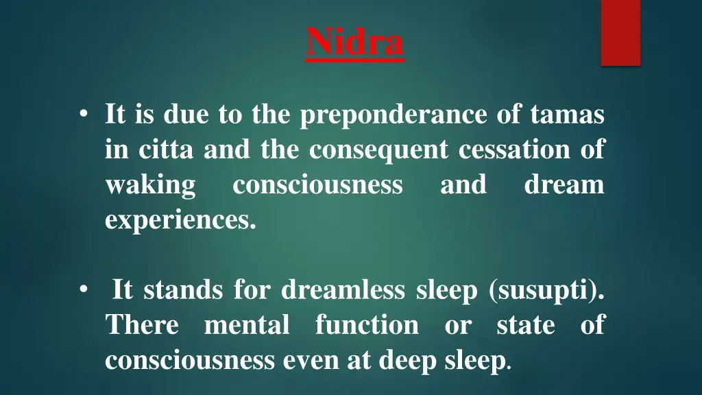 nidra