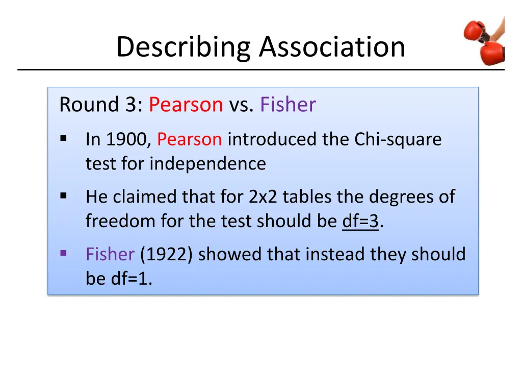 describing association 3