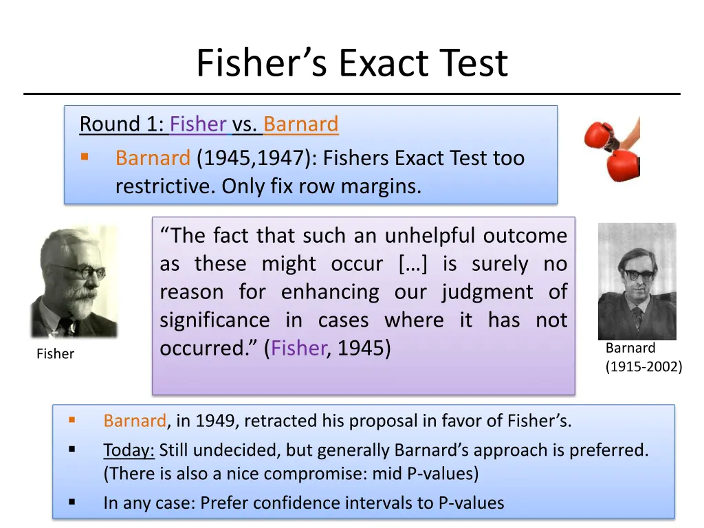 fisher s exact test 1