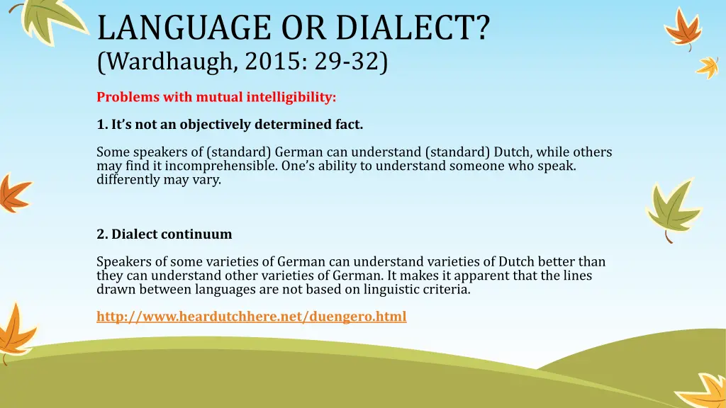 language or dialect wardhaugh 2015 29 32 1