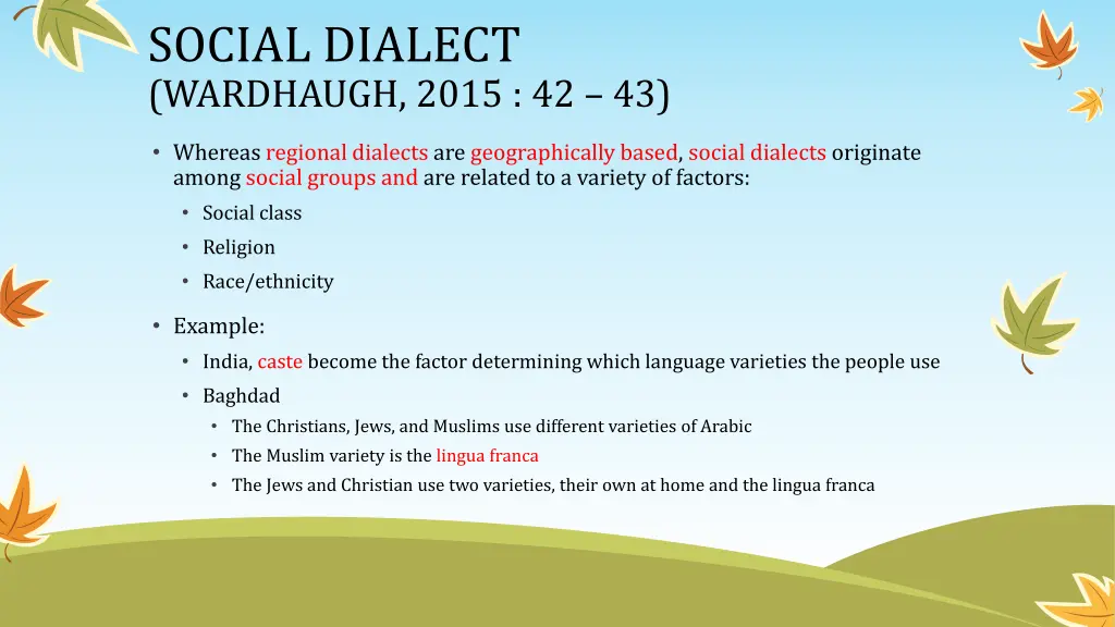 social dialect wardhaugh 2015 42 43