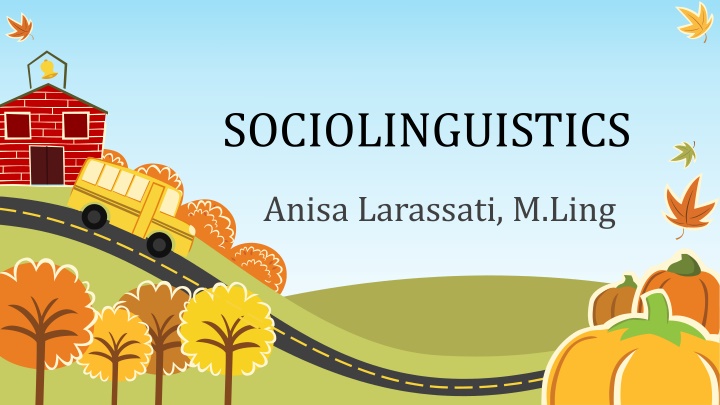 sociolinguistics