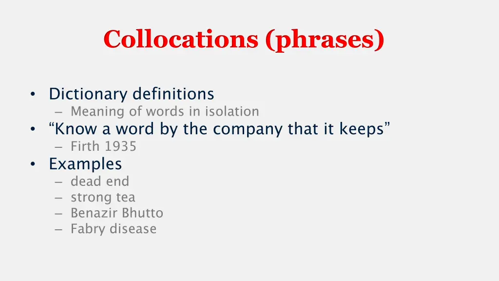 collocations phrases