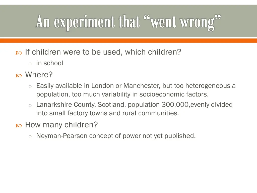 an experiment that went wrong 1