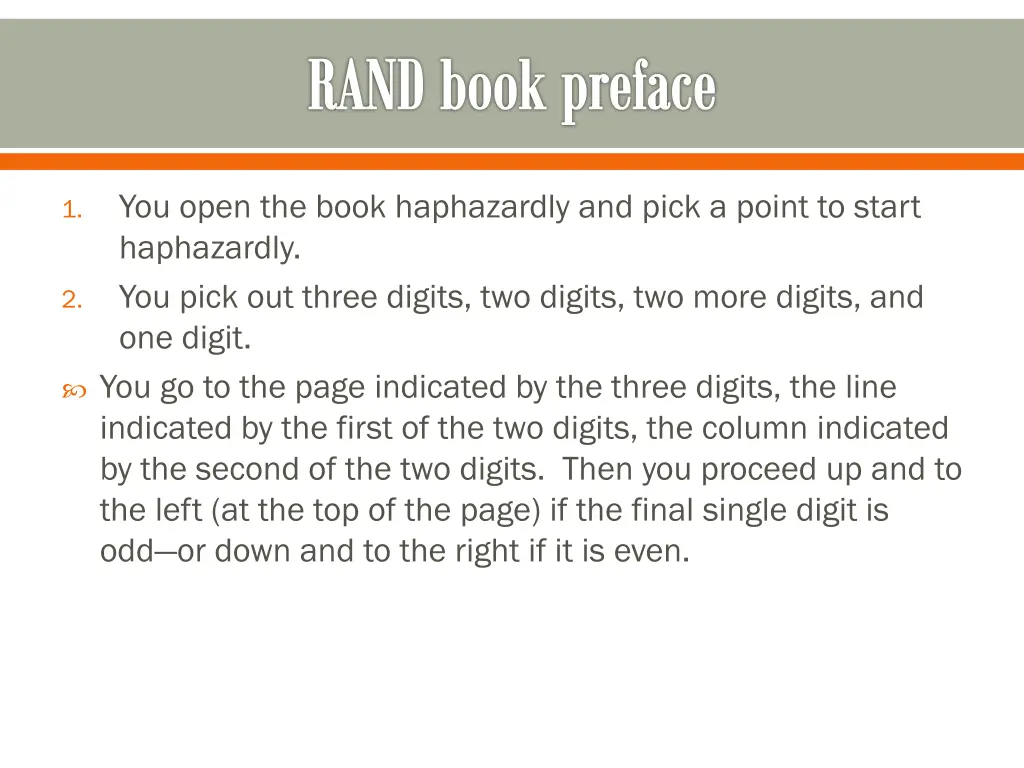 rand book preface