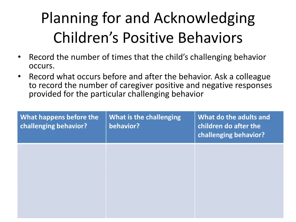 planning for and acknowledging children 2