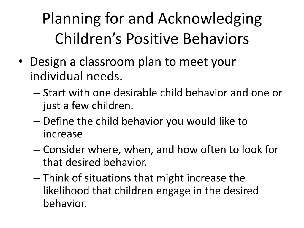 planning for and acknowledging children 3