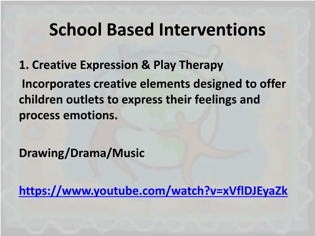 school based interventions