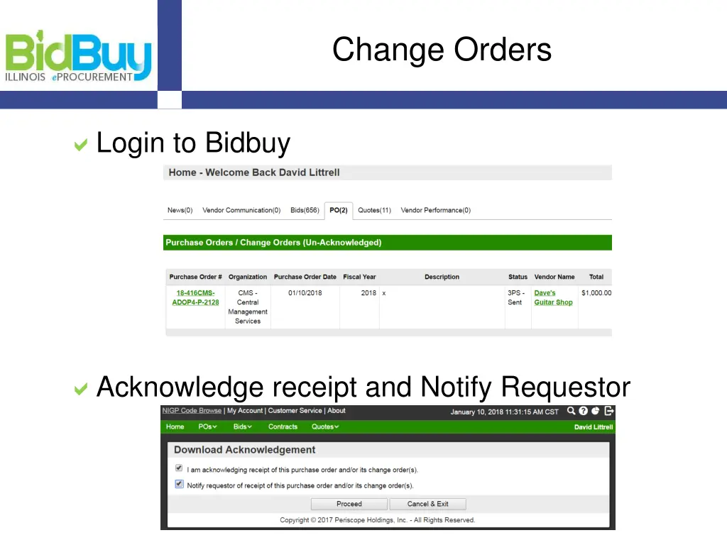 change orders 1