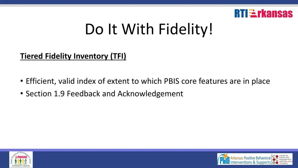 do it with fidelity